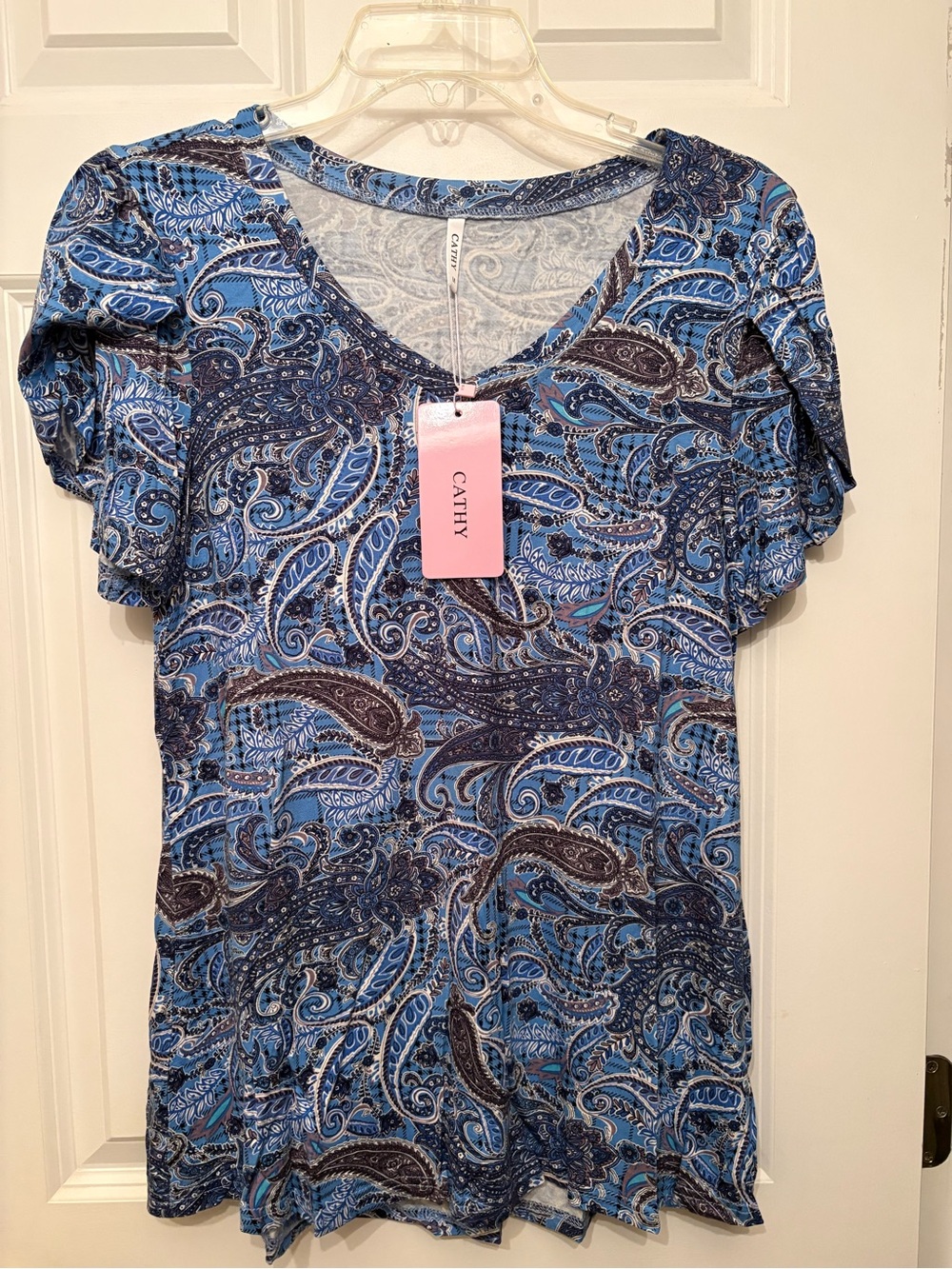 Cathy women’s short sleeve tunic T-shirt